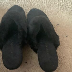 Women's Black slightly worn clogs